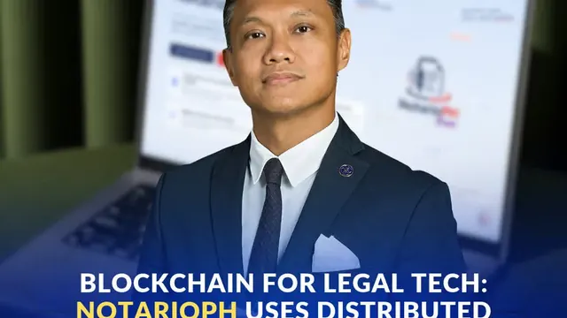 BitPinas (X): Post on blockchain-secured legal documents via NotarioPH